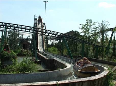 Kalkar : Wunderland Kalkar, Kernie`s Familienpark, Wildwasserbahn